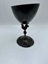 Vintage Sterling Silver Rooster Goblet Wine Cup By Reed And Barton 4.75” 122.23g - £197.84 GBP