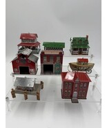 Hallmark Pressed Tin Ornaments Town &amp; Country Series 1999-2003 Christmas... - $76.50