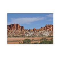 Landscape Poster Desert Unframed Interior Canvas Art Work 18x12 Inch 3-Piece - $15.99