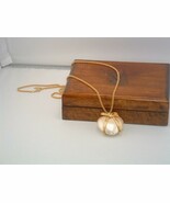 Pre-Owned Women’s Joan River’s Gold Tone Large Crystal Heart Necklace - €21,15 EUR