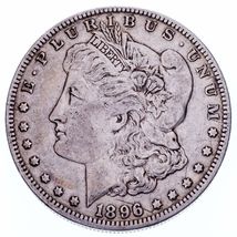 1896-O Argent Morgan Dollar En XF État, Naturel Couleur - $66.82