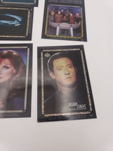 1996 90s Star Trek Lot Of 10 Vending Machine Sticker Prism Picard Data Spaceship - $14.01