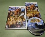 Cabela&#39;s Big Game Hunter Nintendo Wii Complete in Box - $5.89
