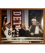 2006 Steelers Win Superbowl XL Bill Cowher Hines Ward #86 Type 1 Photo S... - $945.47 MXN