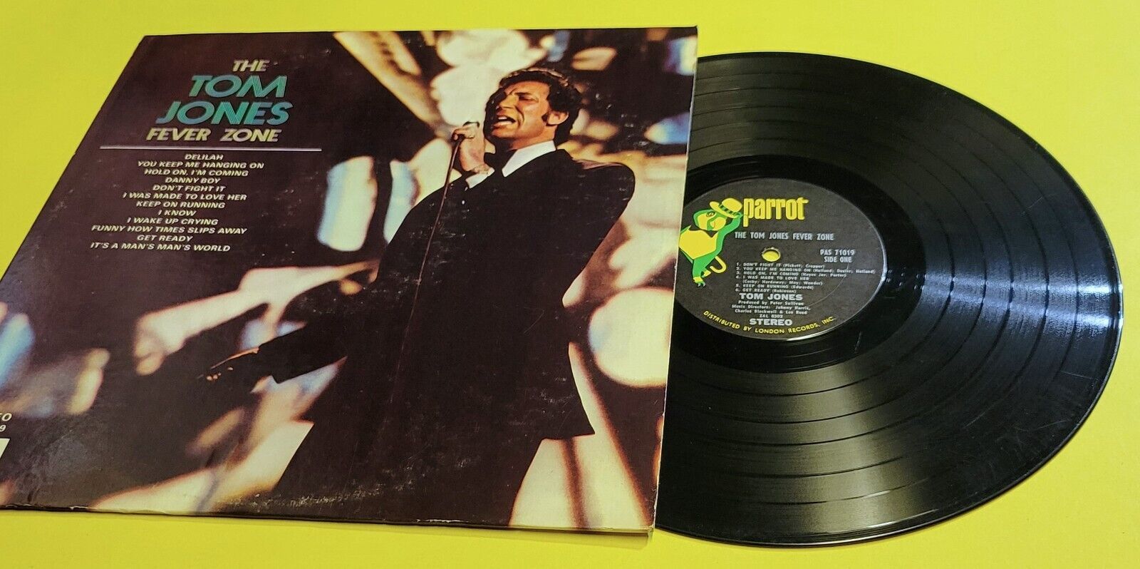 The Tom Jones Fever Zone - London Records - Parrot - 12&quot; Vinyl Record - $9.89