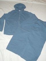 Marchetta Women&#39;s Blue Twinset Hooded Jacket Skirt Set Work Office Size ... - $34.99