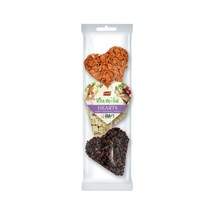 A &amp; E Cages Vitapol Vita Herbal Hearts Small Animal Treats Carrot, Beetroot &amp; Pa - £11.03 GBP