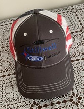Stillwell Ford Lincoln Hillsdale Michigan Patriotic Mesh Baseball Hat Br... - £10.19 GBP