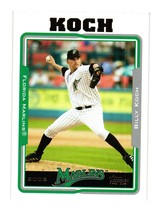 2005 Topps #168 Billy Koch Florida Marlins - £3.19 GBP