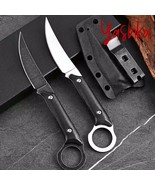 Hunting Knife Outdoor Tactical Camping Fishing BBQ HomeTool Kydex Sheath... - $368.69 MXN