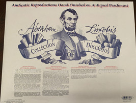 Abraham Lincoln’s collection of documents - £5.00 GBP