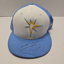 New Era 59fifty Tampa Bay Rays MLB Baseball Hat Rubber Logo Size 7 1/2 - $238.43 MXN