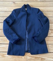 Zadig &amp; Voltaire Women’s Open front Blazer suit jacket size 34 Blue BF - $137.61