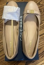 NEW Cole Haan Women’s Tova Bow Ballet Flats Brush Size 9 NIB - £70.06 GBP