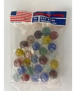 Vintage Gladding Vitro Cat Eyes Marbles NOS 25 New in Package - $14.00