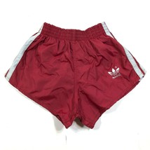 Vintage Adidas Trefoil Jungen Jugend S 20-22 Laufshorts Maroon Rot Grau ... - £37.28 GBP