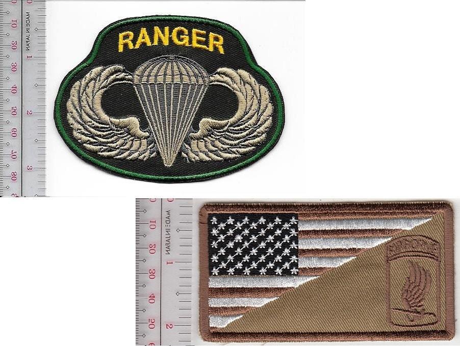 Ranger Army 173rd Airborne Infantry Brigade ABN &amp; Ranger Parachutist Win... - $17.99