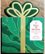 Starbucks 2018 Surprise Green with Red Collectible Gift Card Set New No ... - $7.99