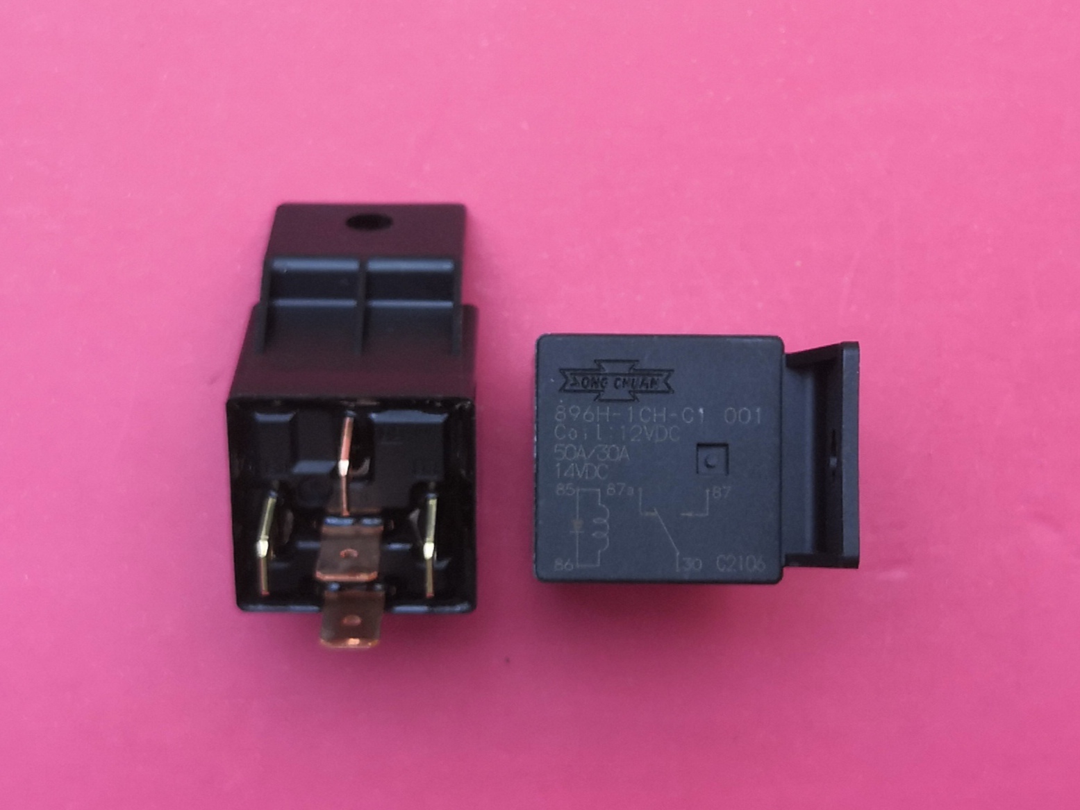 896H-1CH-C1 001, 12VDC Relay, SONG CHUAN Brand New!!