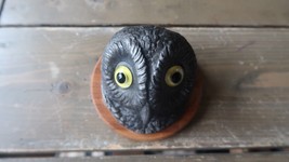 Vintage Alva Owl Wall or Desk Decor Roughly 3.5 inches - £13.95 GBP