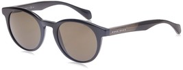 Hugo Boss Sunglasses BOSS 0912/S 01YSNR Black / Brown Grey Lens - $1,864.98 MXN