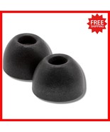Black Memory Foam Replacement Earbud Tips for Jabra, SteelSeries | 3 Pai... - $734.03 MXN