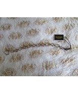 Juicy Couture Bracelet Classic Plain Links Add Charms Silver Tone - $33.83 CAD