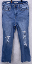 VIGOSS Jeans Women W27 Crosby Straight Stretch Cotton Distressed Denim R... - £15.56 GBP