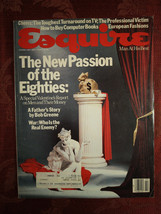 Esquire Magazine February 1984 Men And Money Italo Calvino - £12.05 GBP