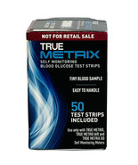 True Metrix Blood Glucose 50 Test Strips, Expires 12/2006 - $41.03 CAD