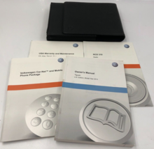 2014 Volkswagen Tiguan Owners Manual Handbook Set with Case OEM L02B01082 - £43.26 GBP