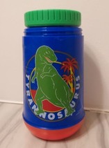 Vtg 1990 Sanrio Tyrannosaurus Thermos Dinomighties Dinosaur Tyrannosaurus Rex - £31.06 GBP