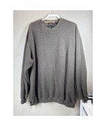 Greg Norman Mens Soft Golf Sweater Crew Neck Preppy Minimalist Size XXL - $34.97 CAD