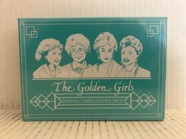 The Golden Girls Playing Cards Double Pack (2021) ABC Signature USAopoly - £11.81 GBP