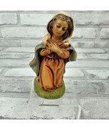 Italy Nativity Mary Replacement Piece 4 Inches Tall - £8.93 GBP