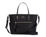 New Kate Spade Chelsea Medium Satchel Nylon Black - £90.08 GBP