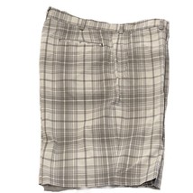 Nike Golf Tour Performance Shorts Fit Dry Utility Gray Plaid Men&#39;s Size 40 - £14.14 GBP