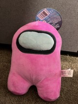 AMONG US 10&quot; plush Stuffed Toikido crewmate PINK justtoys New w/tags NOS alien - £9.64 GBP