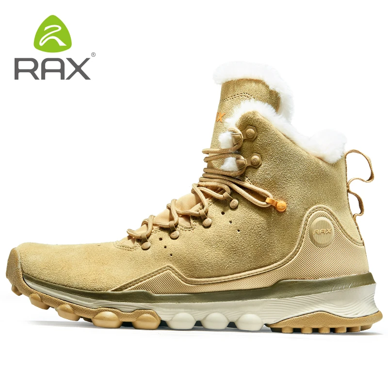 Best Sneakers Rax Winter Fleece Warm Snow Boots Men Women Snowproof Hi Boots Out - £90.63 GBP