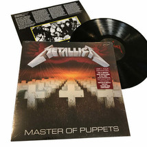 Metallica Master Of Puppets Vinyl New! 180 Gram Remastered Lp! Battery - £22.07 GBP
