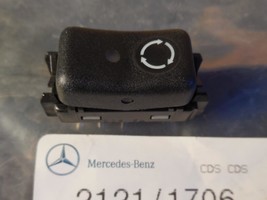 New Oem Mercedes Cabin Circulation Switch 1248210351 Ships Today! - $26.05