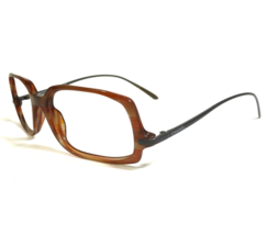 CHANEL Eyeglasses Frames 3041-T c.667 Brown Horn Gray Square Full Rim 52... - $186.79