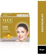 VLCC Gold Single Facial Kit For Luminous &amp; Radiant Complexion, 60gm (Pac... - £9.45 GBP