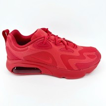 Nike Air Max 200 University Red Mens Size 8 Running Sneakers CU4878 600 - £55.84 GBP