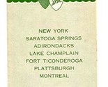 Delaware and Hudson Passenger Train Schedules 1962 Montreal Limited  - $11.88