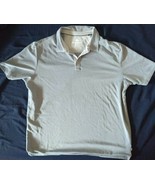 Tommy Bahama Mens Polo Grey/Blue Shirt XXL/TTG Short Sleeve Cotton  - $53.77 CAD
