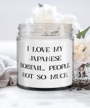 Cute Japanese Bobtail Cat Candle, I Love My Japanese Bobtail. People, Gifts For  - £19.22 GBP