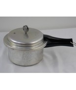 Vintage USA Mirro-Matic Aluminum Pressure Cooker 4-Quart Model M-0394 Fr... - $39.99
