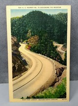 circa 1930-1940 Linen Postcard US Highway No. 70 Descending the Mountain - $8.19