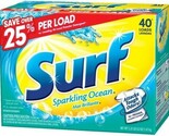 Surf Sparkling Ocean Powder Laundry Detergent, 52oz, 40 Loads - $29.95